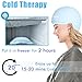 2 Packs Chemo Cold Cap for Chemotherapy, Migraine Relief Cap, Chemotherapy Must Haves for Women, Cold Compress Ice Pack for Head, Ice Pack for Headaches, Cooling Hats for Women, Blue, Chemo Relief