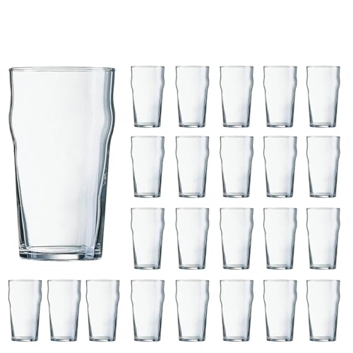 Arcoroc NONIC - Boîte de 24 verres à bière en verre 57 cl
