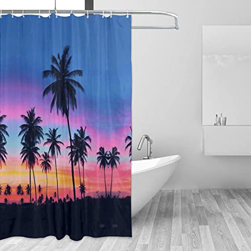 Rideau de douche imperméable 183 x 183 cm imprimé exotique - 3