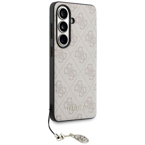 Coque Samsung Galaxy S26 Guess rose avec logo classique haute finition