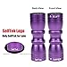 SelfTek 1Pc Snooker and Pool Cues Tips Bowtie 3 in 1 Tip Tool with Tapper Scuff and a Tips Pick (Purple)
