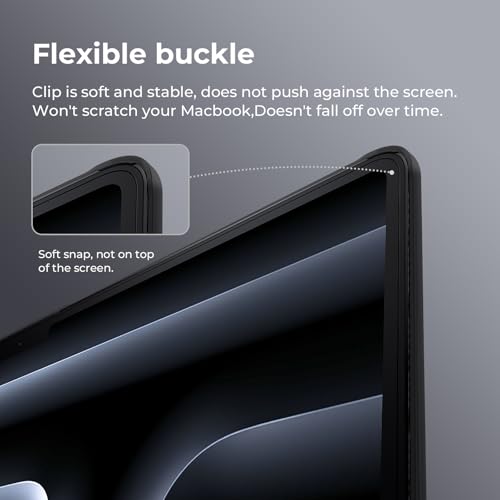 Image of BlueSwan Case compatible with Macbook Pro 16 inch M4 A3403 A3186 M3 A2991 M2 A2780 M1 A2485 Pro /Max, Released in 2021-2024, Matte Anti-fingerprint PP Protective Cover Shell, Frosted Dark Black
