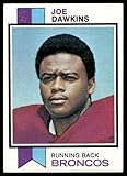 Football 1973 Topps #164 Joe Dawkins Broncos