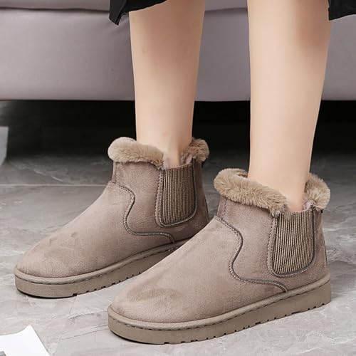 Botas de invierno de lana auténtica para mujer con máximo confort de nieve 3