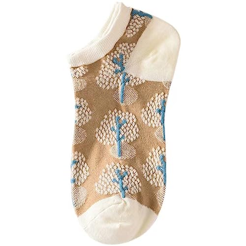 Image of Women's Ankle Socks for Casual & Sports Multicolor Odour Free Fancy Multi design Socks Pack