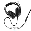 Headphone Splitter 2 in 1 Y-Splitter Replacement Audio Extension Cable Compatible with HyperX Cloud II/Cloud Alpha/Cloud Flight/Cloud Silver/Cloud Flight/CloudX Series Headsets, 6.5FT