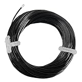 Aventik Sinking Fast Sinking Fly Fishing Lines Trout Lake Saltwater Welded Loop(Black,WF6)