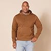 Amazon Essentials Men's Pullover Sweatshirt Hoodie, Big & Tall Options Available, Toffee Brown, L #5