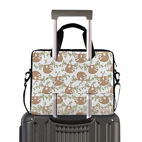 Bolso para laptop MNSRUU 15.6 pulgadas con diseño de gato miniatura 4