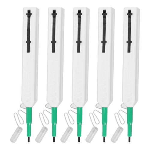 Pluma limpiadora de fibra óptica fina de resina antiestática Luocute de alta durabilidad