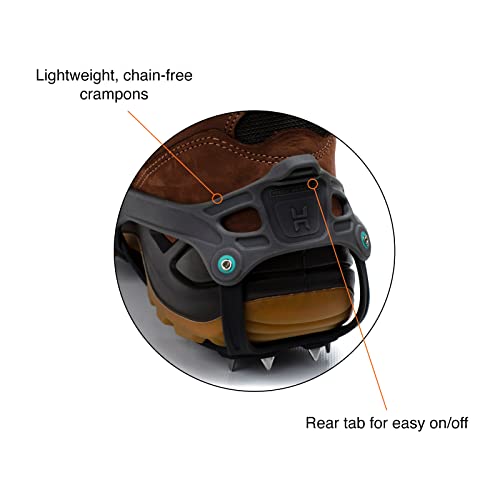 Hillsound Flexsteps Crampon, Lightweight Ice Cleat Traction For Snow & Light Trail Hiking, X-Large #TOP2