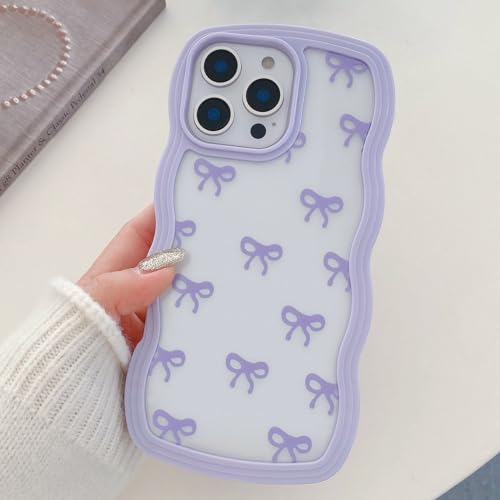 Housse protectrice iPhone 13 Pro Max mince et douce transparent violet