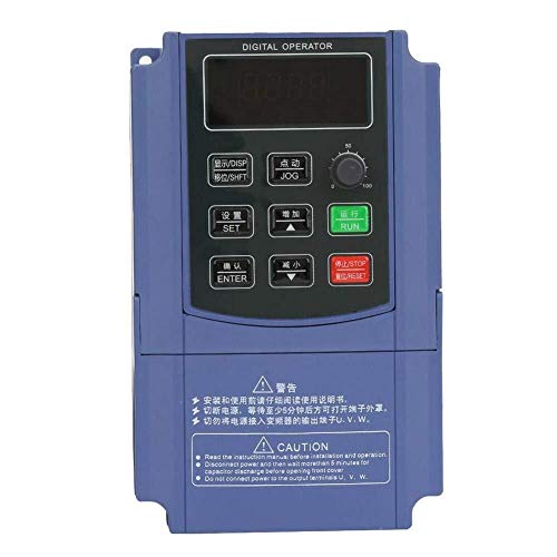 Preisvergleich Produktbild Liudrpeng. Frequenzumrichter, 380V 0.75KW Dreiphaseneingang dreiphasiger Ausgang Frequenzumrichter VFD