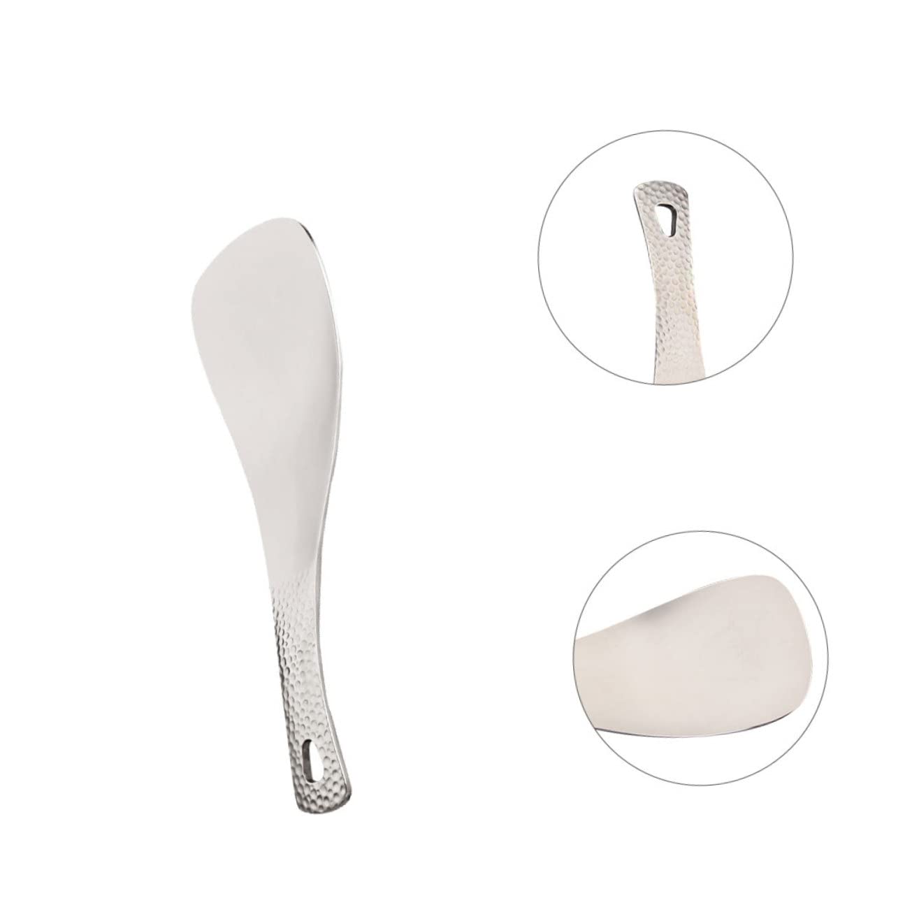 VANZACK 3piezas Cuchara De Titanio para Camping Utensilios De Cocina Ligeros y Resistentes para Picnic y Actividades Al Aire Accesorios De Camping Portátiles