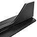 KUAFU Side Skirt Compatible with 2015-2023 Ford Mustang All Models S550 GT500 Style Black Extension Splitter with Winglet