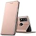 Produktbild Conie Bookstyle Handyhülle Huawei P Smart 2020, Booklet Cover Etui mit Kartenfächer klappbare Handytasche, Flip Case Huawei P Smart 2020 Hülle Rosegold