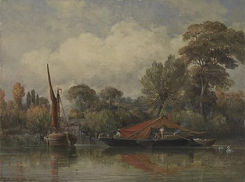 Impression d'art En face de ma à Barnes de Cooke, affiche haut de gamme au format 60x90 cm
