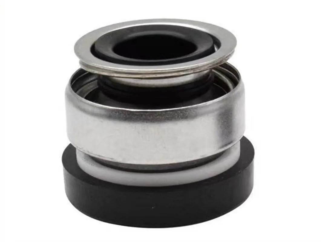 Mechanical Seal Sealing Ring,10Pcs Water Pump Shaft Kit - Durable Ceramic/Carbon/NBR/Stainless Steel for 6-45mm Circulation Pumps(17mm)