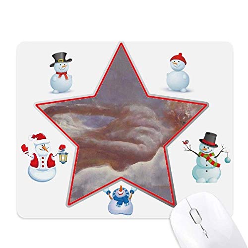 Tapis de souris xjj de danse pour illuminer votre espace de travail en hiver