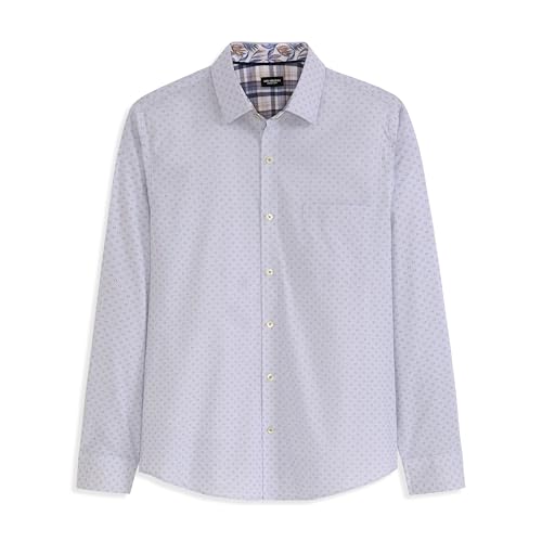 Chemise boutonnée à manches longues Van Heusen slim pour homme