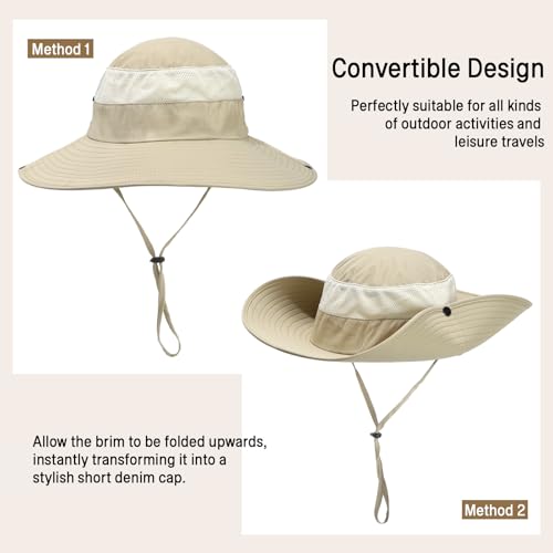 Sombrero solar unisex KUANG! con protección UV 50+ miniatura 3