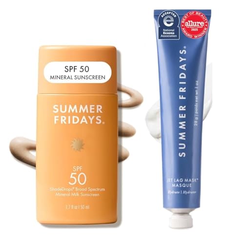 Summer Fridays Mini Jet Lag Mask + ShadeDrops SPF 50