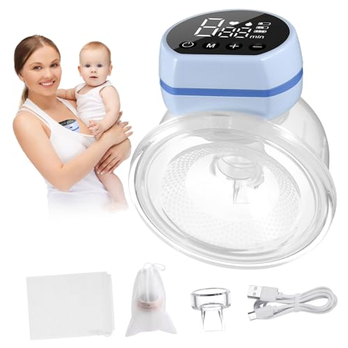 KOCKSHION extractor de leche eléctrico bomba de leche dispositivo de succión eléctrico silencioso sacaleches electrico manos extractor de leche electrico gel de sílice