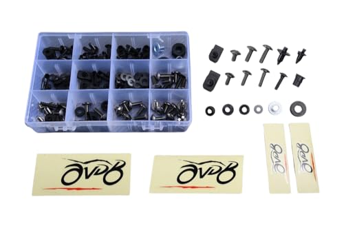 Kit visserie carénages M5 M6 finition Titane haut de gamme pour GSXR 600 750
