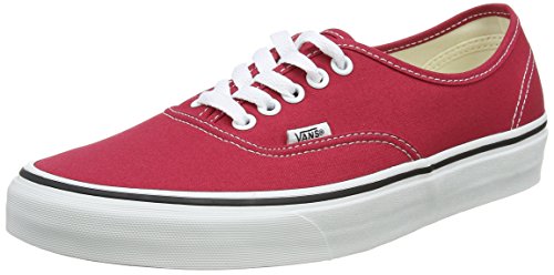 Vans Authentic, Baskets Mixte Adulte, Rouge (Crimson/True White Q9u), 44 EU