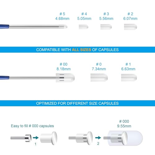 Micro-cuillère de laboratoire outil rapide gélule milligramme taille 000 2