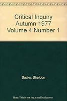 Critical Inquiry Autumn 1977 Volume 4 Number 1 B0043ZC2PE Book Cover