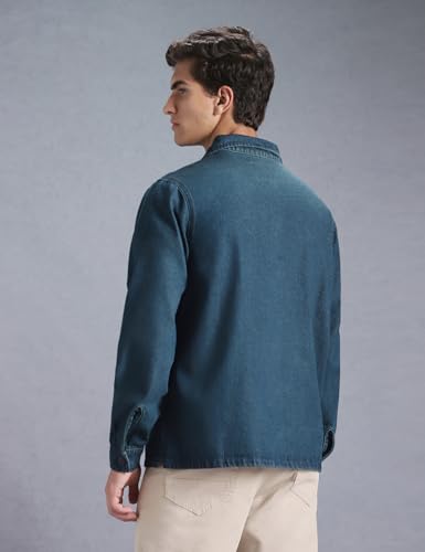 Image of INKD Men's Full Sleeve Shacket - 100% Cotton | Regular Fit | Shirts for Men | Shirt for Men