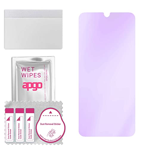 apgo Protector de pantalla Anti-Blue Hybrid Glass 9H para LG K50