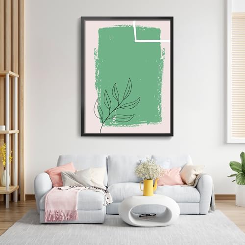 Image of LaVie Home 36x48 Picture Frame for Wall Display, 36x48 Black Picture Frame with HD Plexiglass, 36 x 48 Photo Frame 1 Pack, Display Frame for Vertical or Horizontal, Classic Collection