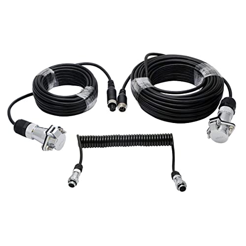 Câble De Connexion TILLMANER Pour Caméra Arrière 70MAI RCO6/RC05/RC09/RC12/ RC11/FC02/RC14 – 6m, Noir, Plug And Play