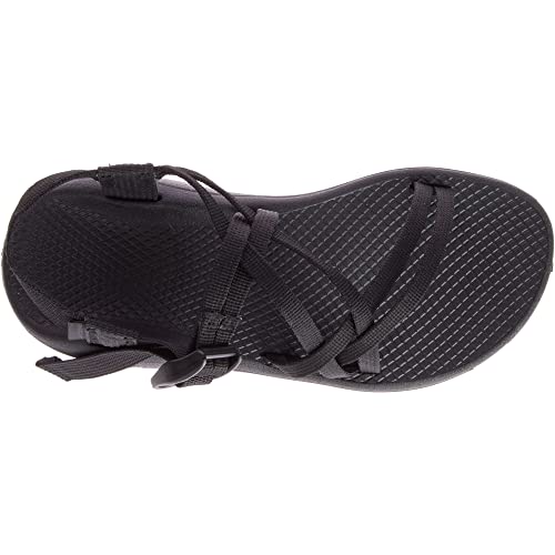 Chaco ZX/1 Dual Strap Cloud Sandal Women Solid Black2