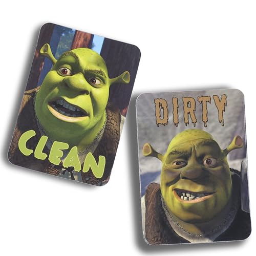 Imán decorativo para lavavajillas Shrek doble faz