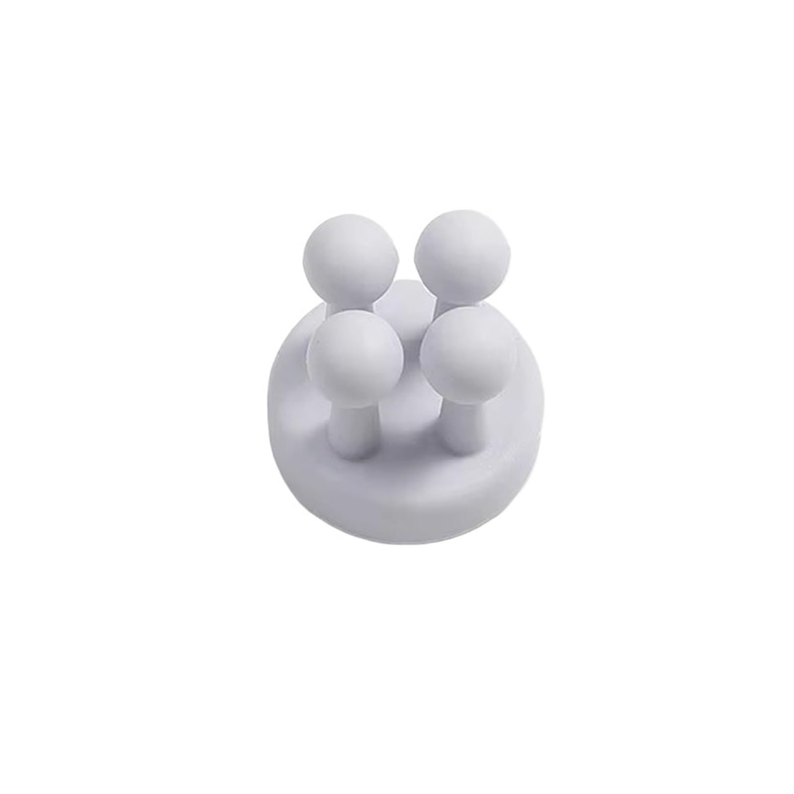 1/3/6pcs Multifunctional Silicone Hook Toothbrush Holder, Waterproof Self Adhesive Wall Mount Organizer(Dark Khaki)