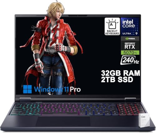 Acer Predator Helios Neo 16S AI �Q�[�~���O�m�[�g�p�\�R�� 16�C���` 2560x1600 OLED 240Hz (100% DCI-P3) Intel 24�R�A Ultra 9 275HX 32GB RAM 2TB SSD 