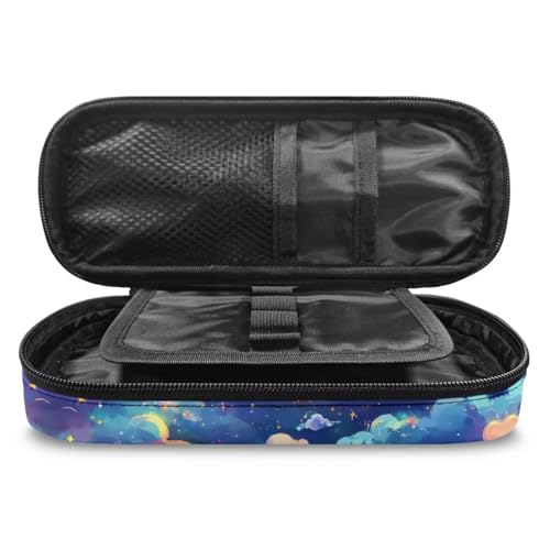 Image of Galaxy Koala Pencil Case for Kids Girls Boys School Pen Box Portable Pencil Holder Stationery Organzier Marker Stationery Pouch Office College School