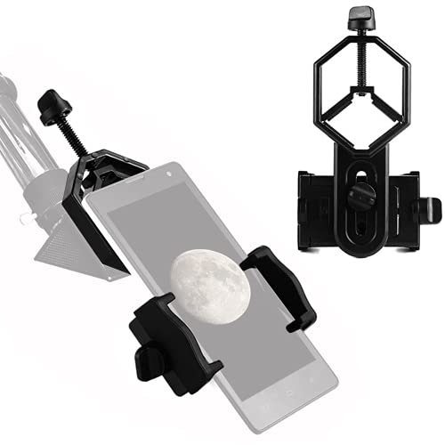 Svbony Universal Cell Phone Adapter Mount Telescope Phone Mount For Binocular Monocular Spotting Scope Telescope Support Eyepiece Diameter 25 To 48Mm #TOP1