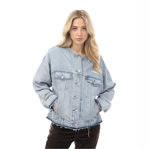 Levi's® Damen Jeansjacke CUSTOMIZED 90S TRUCKER Z8107 bleached (80) XS