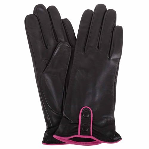 Gants en cuir souple femme SNUGRUGS parfaits pour affronter le froid en ville au quotidien XL