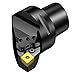 Sandvik Coromant C10-PCLNR-68110-19HP T-Max P Cutting Unit for Turning, CNMG 19 06 12 Master Insert, Cx-PCLNR/L.HP Tool Style, Right Hand, 110 mm Functional Length, 68 mm Functional Width (Pack of 1)