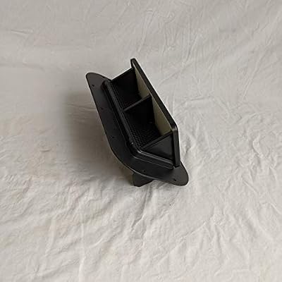 Kay Black Plastic Low Profile Roof Vent Air Flow Horse Trailer RV w/ 2 Trim Ring