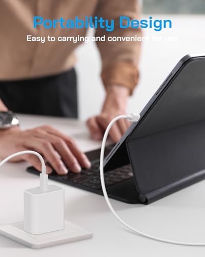 image for AISNI for i Phone 17 16 15 Charger Fast Charging, 3 Pack USB C Charger