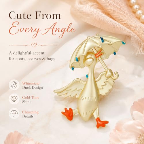 Image of Animal Brooch for Women Zirconia Rhinestone Abalone Shell Animal Lapel Pin Christmas Birthday Holiday Gift for Wife Mother Girlfriend Daughter