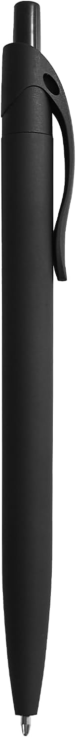BallPoint Pens, 50 Pack (BLACK Ink),Bulk Pens, Black Barrel,Click Pens for Office Home and School, Retractable Ballpoint Pens, Medium Point, 1.00MM (Black) - Image 5