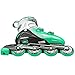 Roller Derby V-Tech 500 Adjustable Performance Inline Skates for Men, Women, Kids, Teens, Large (6-9), Mint