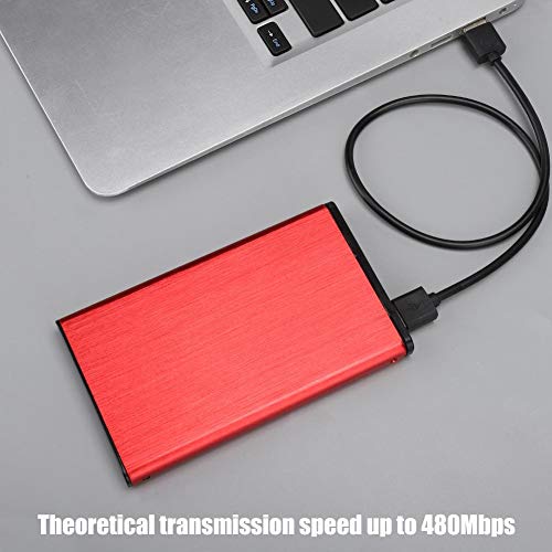 Equipado com indicador LED, gabinete do disco rígido, com cabo USB, gabinete do disco rígido, liga d